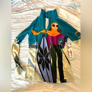 Neve designs silk quarterzip